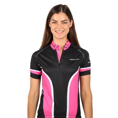 Photo of Merrell Eden Cycling Jersey - Black / Pink