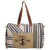 PE-Florence Vintage Ocean Sailing Ladies Shopper Bag - Blue Photo