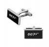 "James Bond 007" Silver & Black Cufflinks Photo