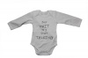 Just wait til I start Talking!! - Baby Grow Photo