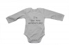 I'm your new adventure - Baby Grow Photo