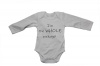 I'm the Whole Package - Baby Grow Photo