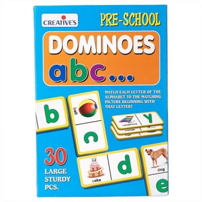 Photo of Creatives - Dominoes abc Alphabet Match Ups