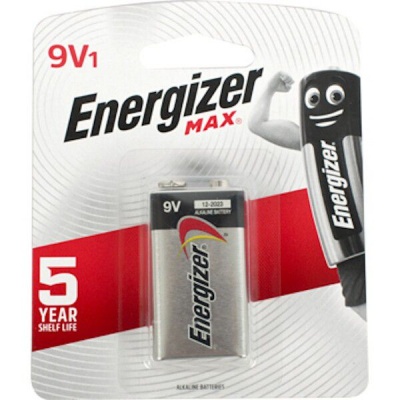 Photo of Energizer 9v MAX Alkaline Battery Card 1
