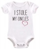 BTSN - I Stole my Uncle's Heart Baby Grow Photo