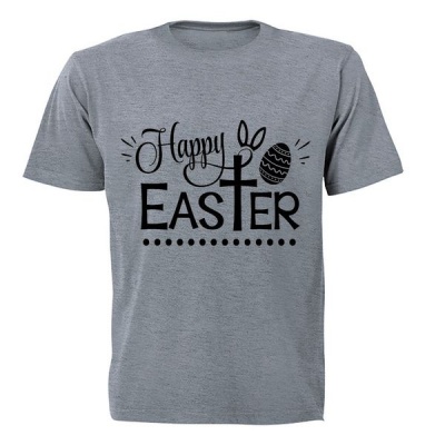 Photo of Happy Easter! - Kids T-Shirt - Grey