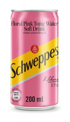 Photo of Schweppes Floral Pink Tonic Can - 24 x 200ml