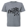 I'm Three! - Kids T-Shirt - Grey Photo