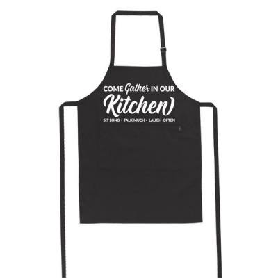 Photo of BuyAbility Come Gather in our Kitchen - Black - Apron