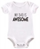BTSN - My Dad is Awesome baby grow Photo
