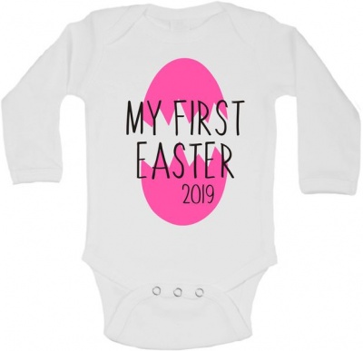 Photo of BTSN -My First Easter Girl baby grow L