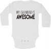 BTSN -My Grandad is Awesome baby grow - L Photo