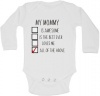 BTSN -My Mommy is all of the above baby grow - L Photo