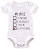 BTSN -My Uncle is all of the above baby grow Photo