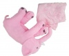 Elephant Pillow with Blanket - Pink Photo