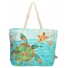 PE-Florence Turtle Sea Ladies Shopper Bag - Mint Photo