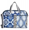 PE-Florence Flipflops on Black&White Ladies Travel Bag Photo