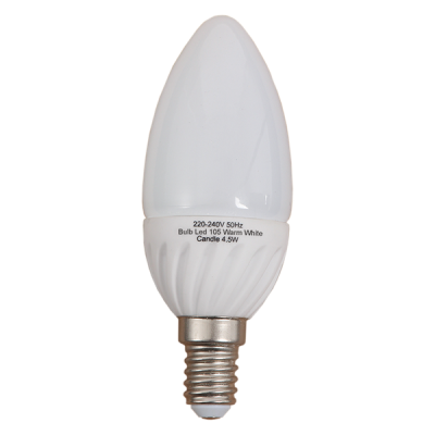 Photo of 5 Watt LED E14 Candle Bulb 3000k