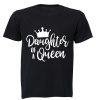 Daughter of a Queen - Kids T-Shirt - Black Photo