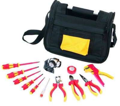 Photo of ACDC VDE 1000V 12 pieces Tool Set Carry Bag