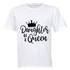 Daughter of a Queen - Kids T-Shirt - White Photo