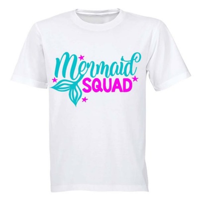 Photo of Mermaid Squad! - Kids T-Shirt - White