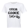 Official Cookie Tester! - Kids T-Shirt - White Photo