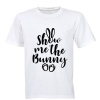 Show Me the Bunny - Easter - Kids T-Shirt - White Photo