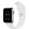 Apple Watch Soft Silicone Sports 42mm 44mm White Cellphone Cellphone Photo