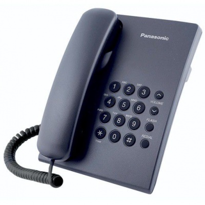 Photo of Panasonic KX-TS500 Corded Phone - Black