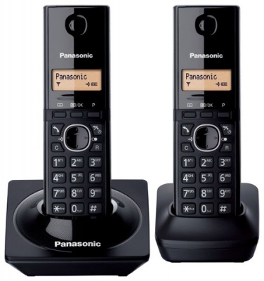 Photo of Panasonic KX-TG1712 Duo Cordless Dect Phones - Black