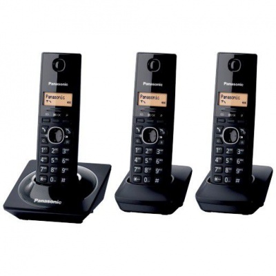 Photo of Panasonic KX-TG1713 Trio Cordless Dect Phones - Black