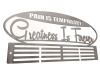 TrendyShop Pain Is Temporary 48 Stainless Steel Medal Hanger Photo