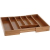 Excellence Homeware Bamboo Extendable Cutlery Tray Photo