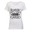 Totally Still Cardio - Ladies - T-Shirt - White Photo