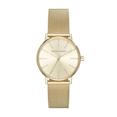 Photo of Armani Exchange Lola Gold Stainless Steel Watch - AX5536