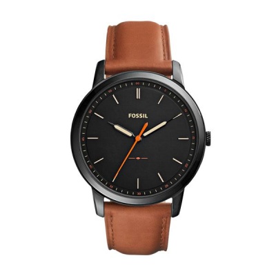 Photo of Fossil The Minimalist Luggage Leather Watch - FS5305