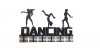 DCDesigners 3 Figure Dancing 48 Tier medal hanger - Black Photo