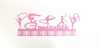 DCDesigners Gimnastiek Rhythmic mixed 56 Tier medal hanger - Pink Photo