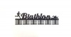 DCDesigners Biathlon Man 48 Tier medal hanger - Black Photo
