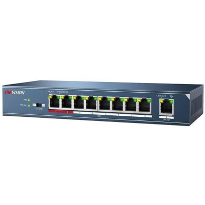Photo of Hikvision 8-Port 100Mbps Unmanaged PoE Switch