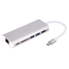 WIWU USB Type C 6" 1 Hub Silver Photo