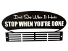 Trendyshop Don't Stop 48 Black Medal Hanger Photo