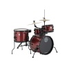 Ludwig 4 Piece Pocket Drumset- Wine Red Sparkle Photo