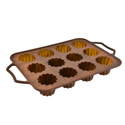 Photo of 12 Cups Non Stick Silicone Muffin & Cupcake Baking Molds