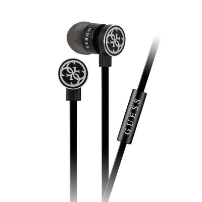 Photo of Guess - Wire Earphones - Black & Silver