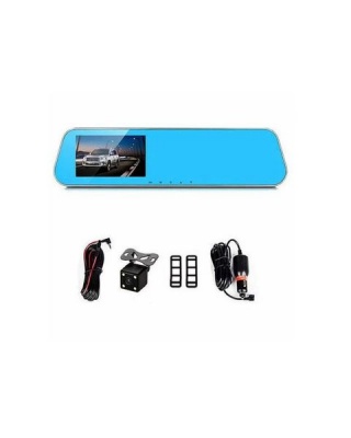 Photo of Car Rear-view Mirror DVR With Front Recording And Reverse Camera