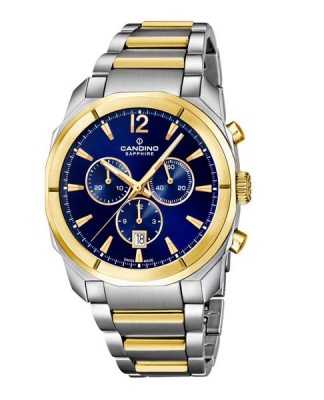 Photo of Candino Swiss Made Mens Stainless Steel Watch - Chrono Sports Collection
