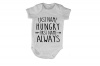 Last Name Hungry - First Name Always! - Baby Grow Photo