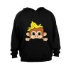 Monkey's Banana - Hoodie - Black Photo